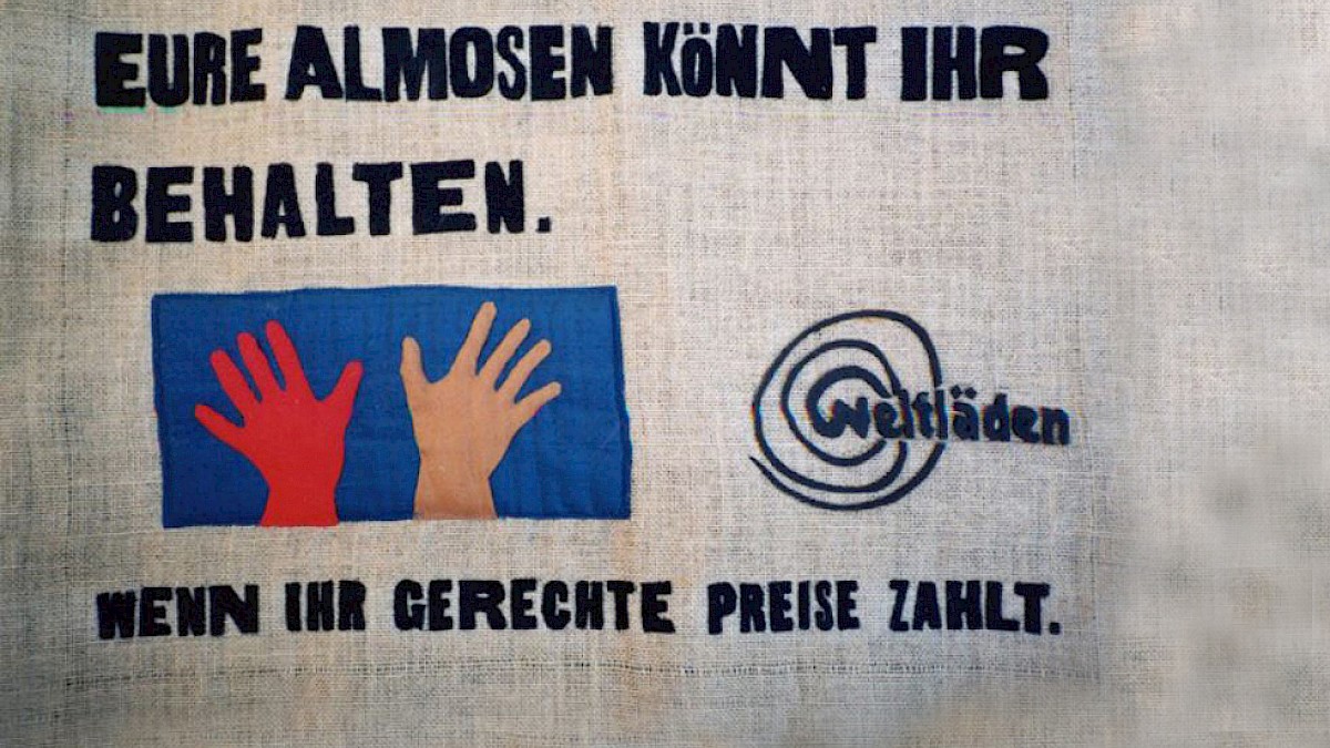 Spruch "Eure Almosen könnt Ihr behalten ..."